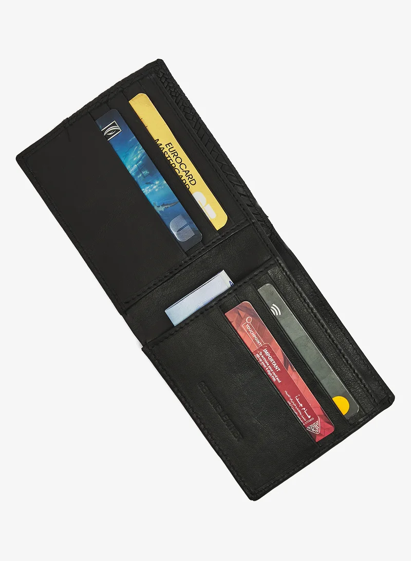 روبرت وود محفظة جلد طبيعي ثنائية الطي